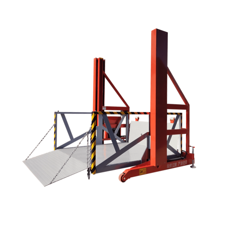 Loading and unloading mobile platform